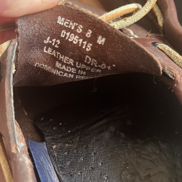 Mens Sperry too-sider boat shoes. - Picture 5 of 6